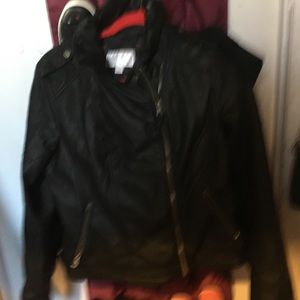 Leather like jacket